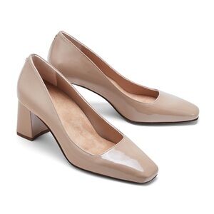 Inez Frida Heels in Tan Patent size 10